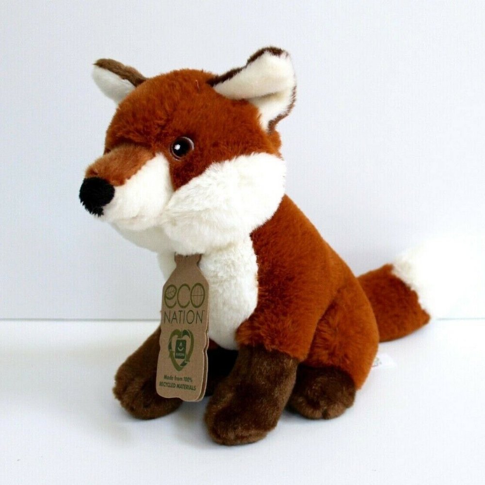 Aurora Eco Nation Fox Plush Stuffed Animal 9"